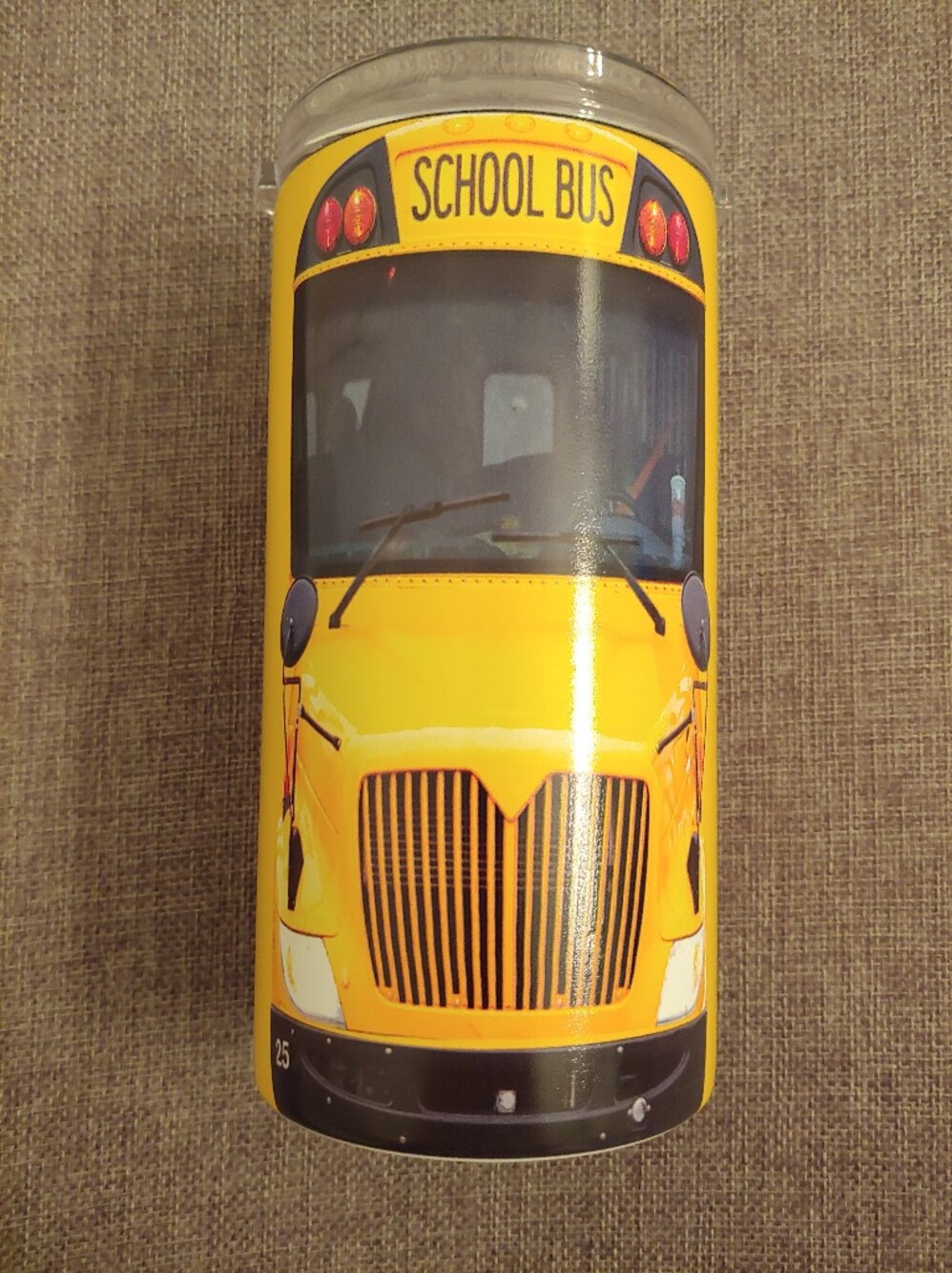 Yellow School Bus 12oz Tumbler